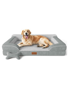 Cama Ortopédica para Perro Extra Grande CWAWZ con Espuma de Memoria