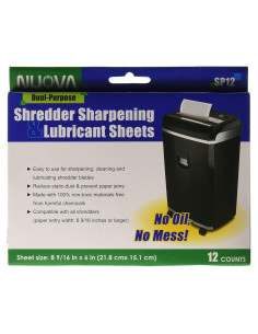 Hojas de Afilado y Lubricación Nuova SP12 - 12 Unidades