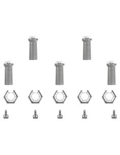 Conjunto de Pilotes Cónicos Kato 23-069 para Puente Vía Simple