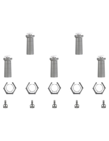 Conjunto de Pilotes Cónicos Kato 23-069 para Puente Vía Simple