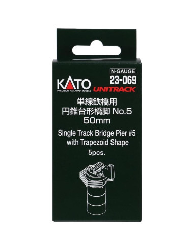 Conjunto de Pilotes Cónicos Kato 23-069 para Puente Vía Simple