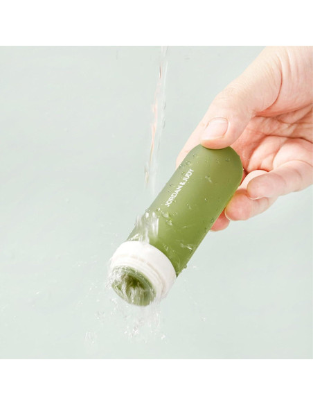 Recipientes de Silicona Reutilizables INUSO 50ml Verde Musgo