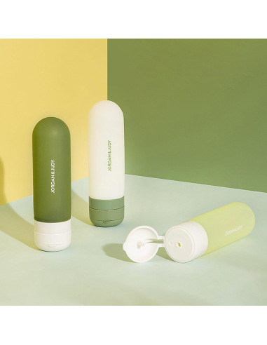 Recipientes de Silicona Reutilizables INUSO 50ml Verde Musgo