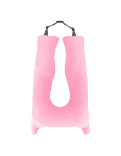 Almohada de Coche CroYumert Rosa para Niños - Espuma Viscoelástica
