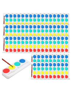 Set de Pintura Acuarela Mini Motipuns - 100 Unidades, 4 Colores