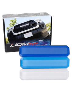 Insignia de Parrilla iJDMTOY Retro 3 Colores para Toyota Tacoma 2016-23