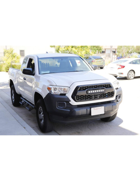 Insignia de Parrilla iJDMTOY Retro 3 Colores para Toyota Tacoma 2016-23