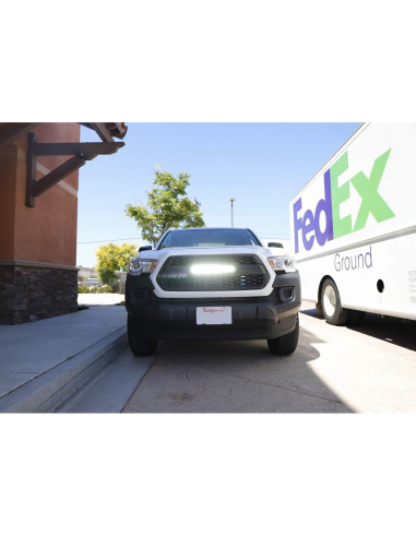 Insignia de Parrilla iJDMTOY Retro 3 Colores para Toyota Tacoma 2016-23