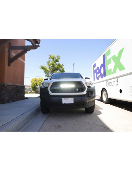 Insignia de Parrilla iJDMTOY Retro 3 Colores para Toyota Tacoma 2016-23