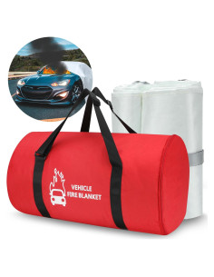 Manta de Emergencia contra Incendios Azazccm 4x6m Fibra de Vidrio