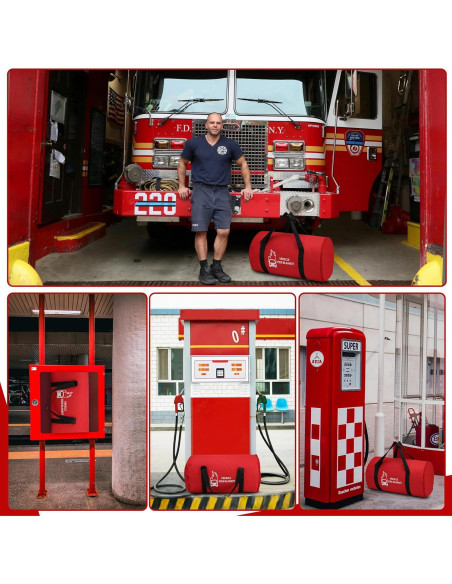 Manta de Emergencia contra Incendios Azazccm 4x6m Fibra de Vidrio