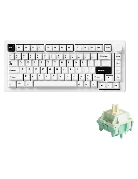 Teclado Mecánico MonsGeek M1 V5 75% Aluminio RGB 8000mAh