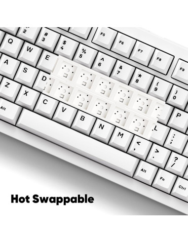 Teclado Mecánico MonsGeek M1 V5 75% Aluminio RGB 8000mAh