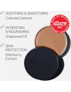 Pincel de Maquillaje Saie + Crema Bronceadora Sun Melt 28.35 g 2