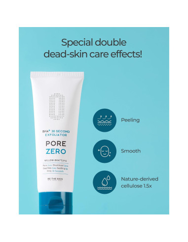 Exfoliante Facial BHA+ Pore Zero 95.1g - Gel con Ácido Salicílico