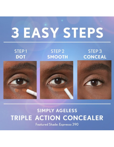 Corrector Triple Acción Covergirl Simply Ageless Claro 6.8g