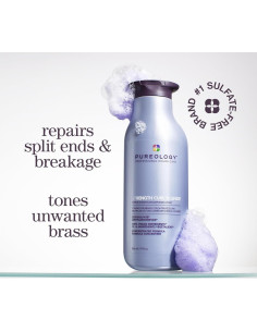 Champú Morado Pureology Strength Cure Blonde 266 ml - Cabello Rubio 2