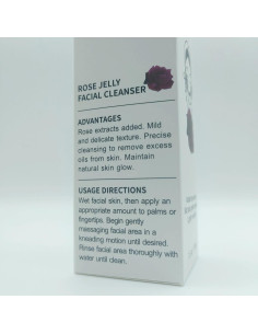 Limpiador Facial de Gel de Rosa Kosmetika 50g Hidratante 2