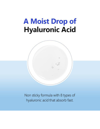 Esencia de Agua ISNTREE Ácido Hialurónico 50ml Hidratante