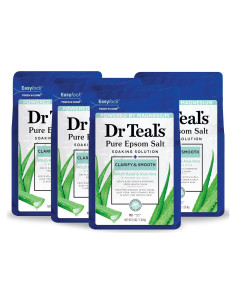 Baño de Sal de Epsom Dr Teal 1.36 kg con Aloe Vera y Hamamelis