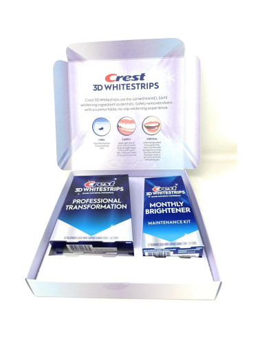 Crest 3D Whitestrips Blanqueamiento Dental 60 Tiras