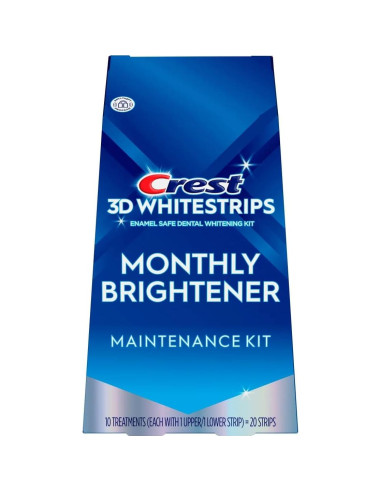 Crest 3D Whitestrips Blanqueamiento Dental 60 Tiras