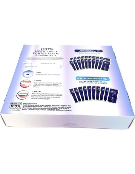 Crest 3D Whitestrips Blanqueamiento Dental 60 Tiras