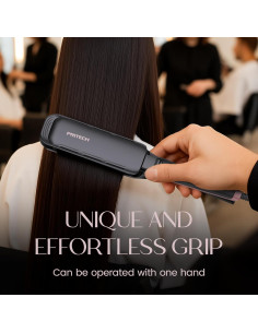 Plancha de Pelo Profesional PRITECH 4.5x12 cm Titanio 5 Temperaturas 2