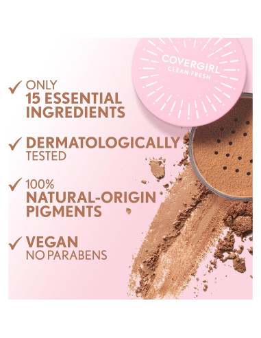 Bronceador en Polvo Suelto Covergirl Clean Fresh Radiant 7.93g