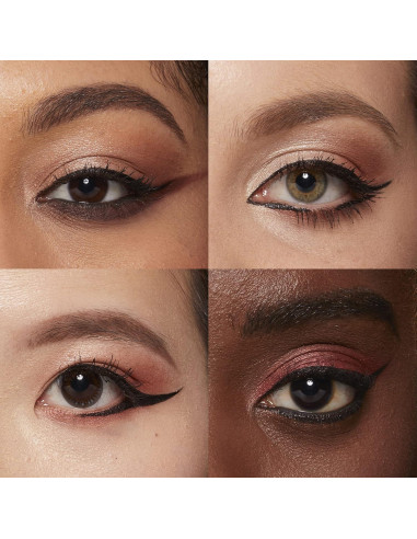 Lápiz de Cejas Micro NYX - Castaño + Delineador Epic Ink - Negro