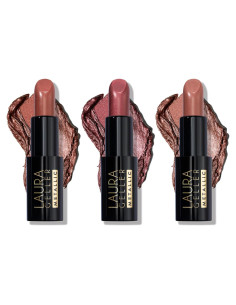 Trío de Labiales Metálicos Laura Geller - Safari Blaze, Wine, Neutral