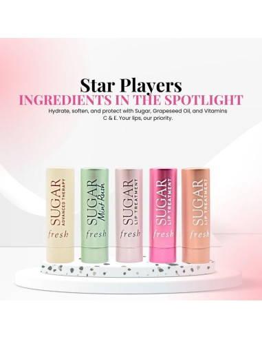 Set de Regalo Bálsamos Labiales Color y Cuidado 4 Piezas