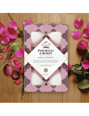 Bolas de Baño Nubian Heritage Patchouli y Buriti 6 Unidades 45 g