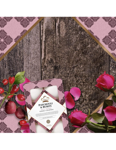 Bolas de Baño Nubian Heritage Patchouli y Buriti 6 Unidades 45 g