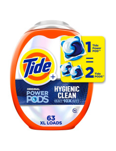 Detergente para Ropa Tide PODS Original 63 Unidades 10x Poder