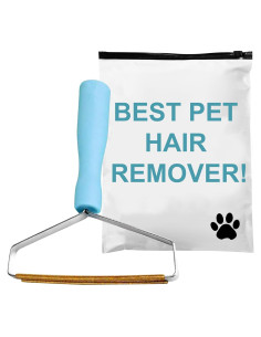 Cepillo Removedor de Pelo de Mascota Tier One - Ecológico y Ergonómico