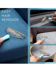 Cepillo Removedor de Pelo de Mascota Tier One - Ecológico y Ergonómico 2