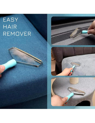 Cepillo Removedor de Pelo de Mascota Tier One - Ecológico y Ergonómico