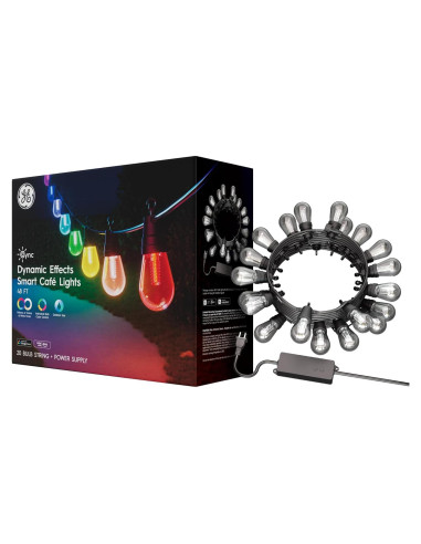 Luces de Cadena Inteligentes Cync GE 14.63m Multicolor IP65