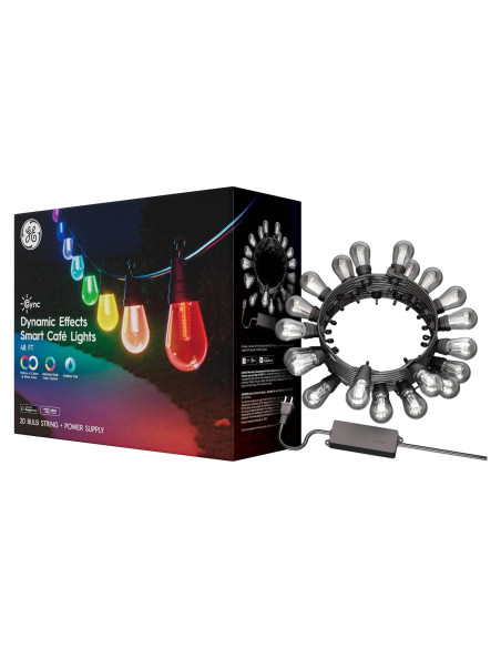 Luces de Cadena Inteligentes Cync GE 14.63m Multicolor IP65