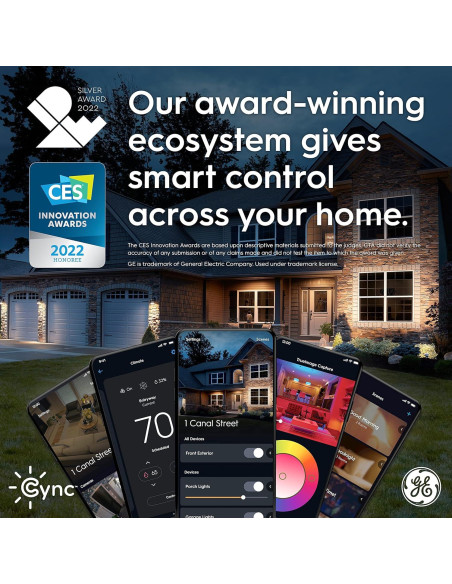 Luces de Cadena Inteligentes Cync GE 14.63m Multicolor IP65