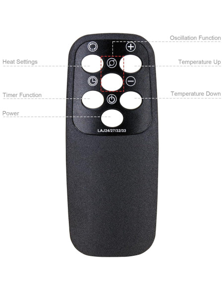 Control Remoto Reemplazo Lasko 6435 Oscilante Cerámico