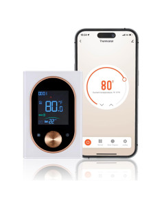 Termostato Inteligente Programable MOES para Calefacción Eléctrica 120V-240V