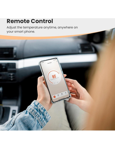 Termostato Inteligente Programable MOES para Calefacción Eléctrica 120V-240V