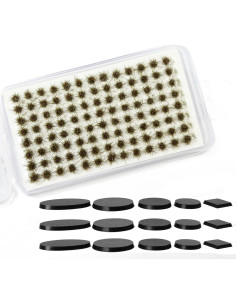 Arbustos Miniatura para Juegos de Guerra Evemodel - 15 Bases 2