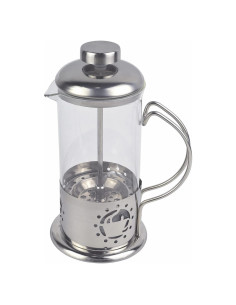 Prensa Francesa de Café BNYD 12 oz Acero Inoxidable y Vidrio