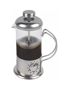 Prensa Francesa de Café BNYD 12 oz Acero Inoxidable y Vidrio 2