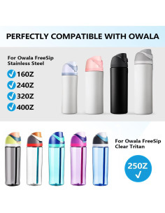 Tapa de Reemplazo TideBloom para Botella Owala Freesip 16-40oz 2