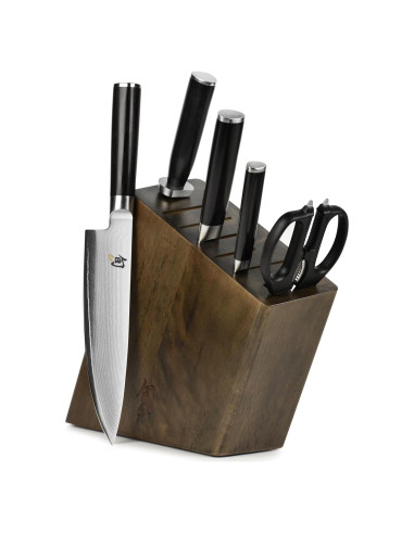 Conjunto de Cuchillos Shun Classic 6 Piezas Damasco VG-MAX