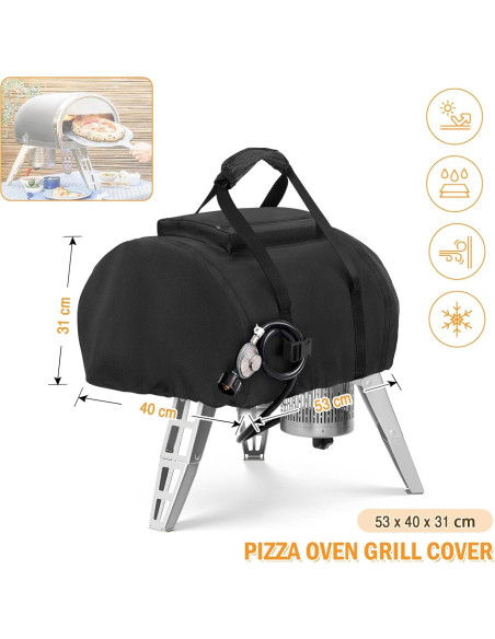 Funda para Horno de Pizza Gozney Roccbox 500D Impermeable